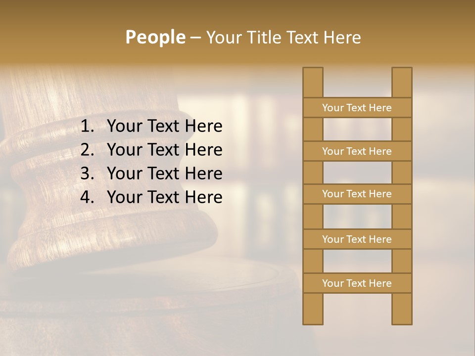 Trial Auction Differential Focus PowerPoint Template