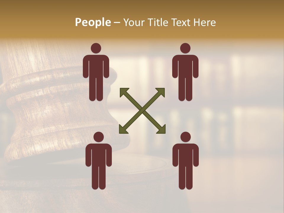 Trial Auction Differential Focus PowerPoint Template