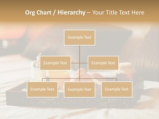 A Tray Of Breakfast Food On A Bed PowerPoint Template