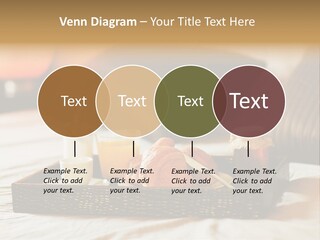 A Tray Of Breakfast Food On A Bed PowerPoint Template