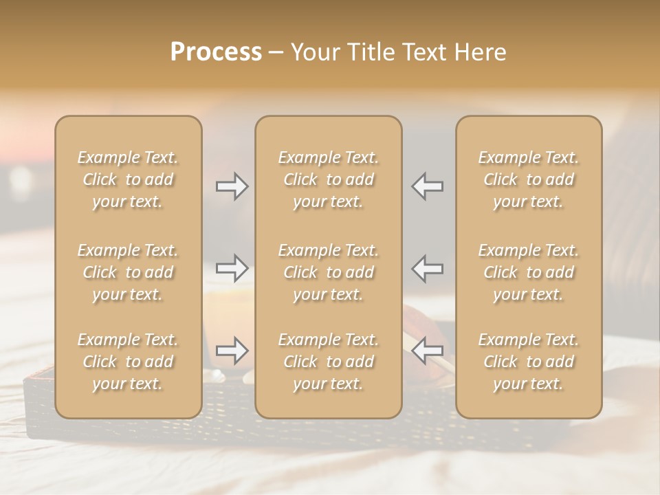 A Tray Of Breakfast Food On A Bed PowerPoint Template