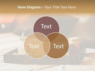 A Tray Of Breakfast Food On A Bed PowerPoint Template