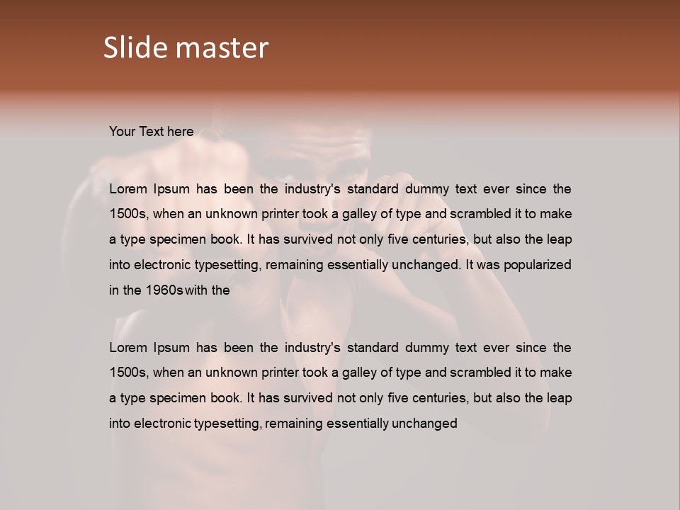 Domestic Pet Polecat PowerPoint Template