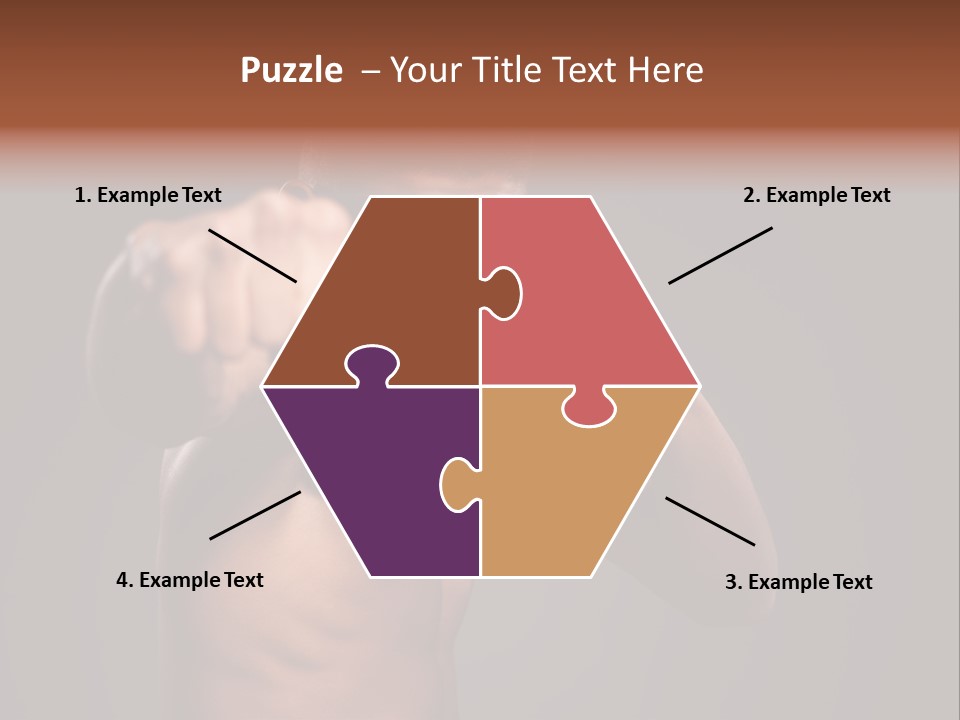 Domestic Pet Polecat PowerPoint Template