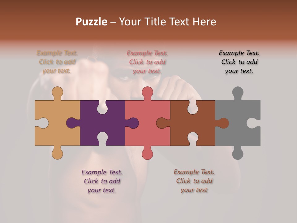 Domestic Pet Polecat PowerPoint Template