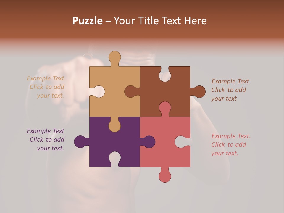 Domestic Pet Polecat PowerPoint Template