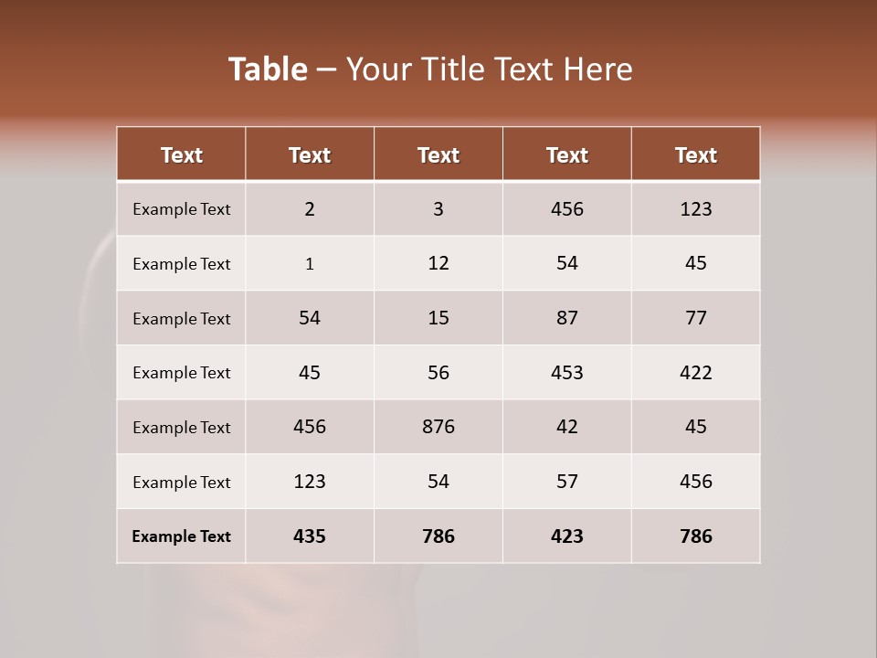 Domestic Pet Polecat PowerPoint Template