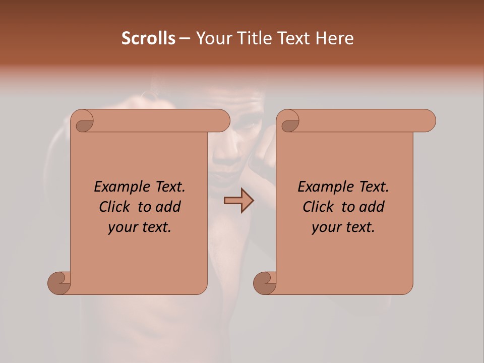 Domestic Pet Polecat PowerPoint Template
