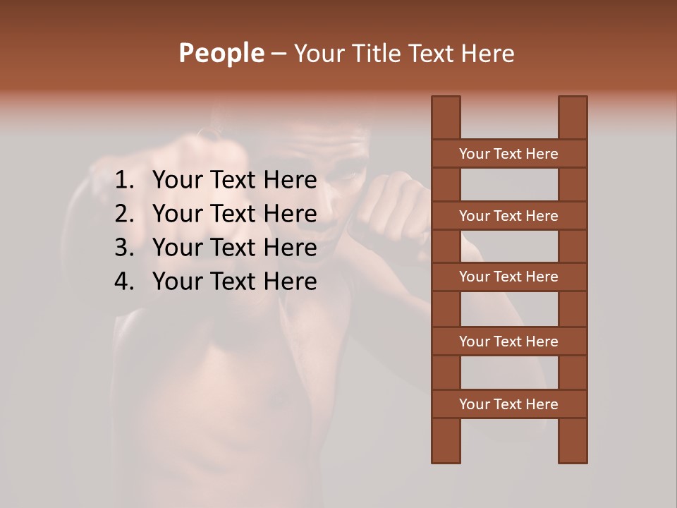 Domestic Pet Polecat PowerPoint Template