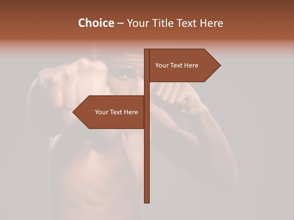 Domestic Pet Polecat PowerPoint Template