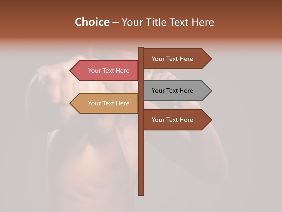 Domestic Pet Polecat PowerPoint Template