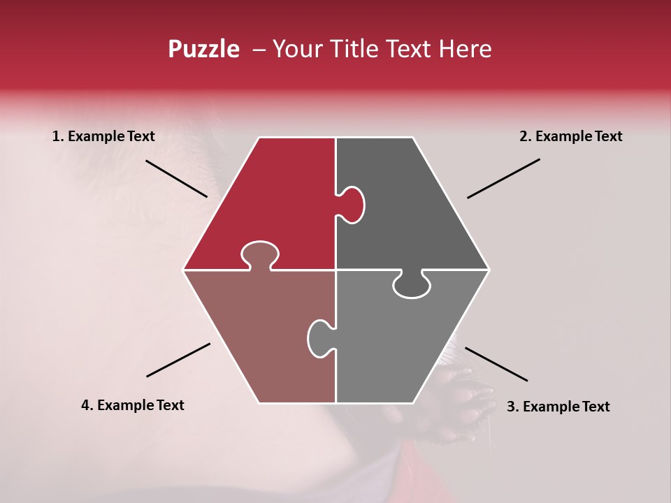 A Ferret Is Being Held By A Man PowerPoint Template