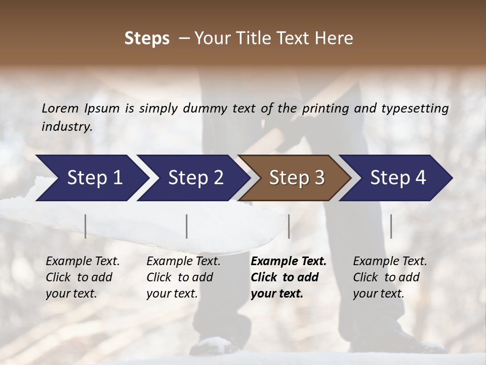 Preschooler Voice Warning PowerPoint Template