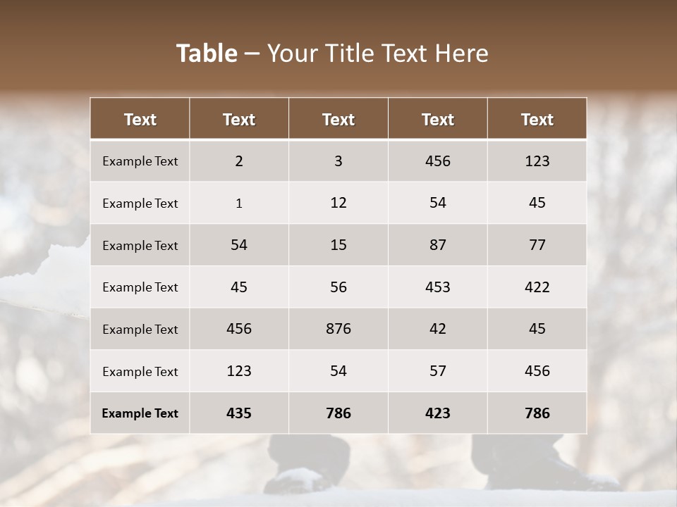 Preschooler Voice Warning PowerPoint Template