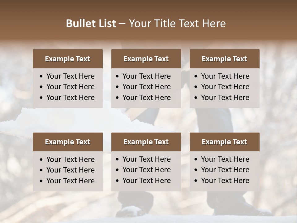 Preschooler Voice Warning PowerPoint Template