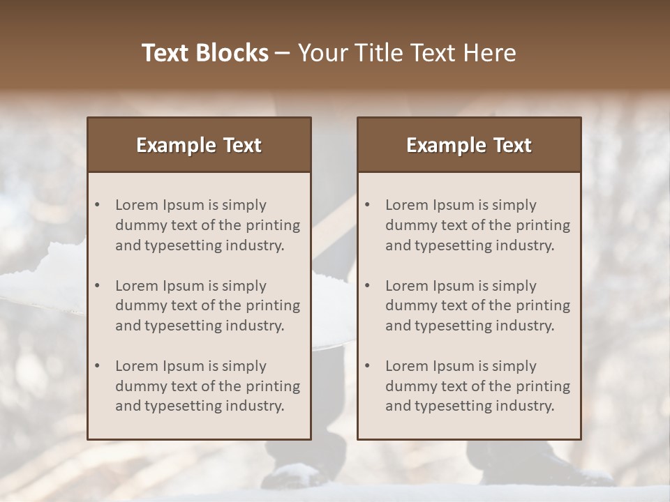 Preschooler Voice Warning PowerPoint Template