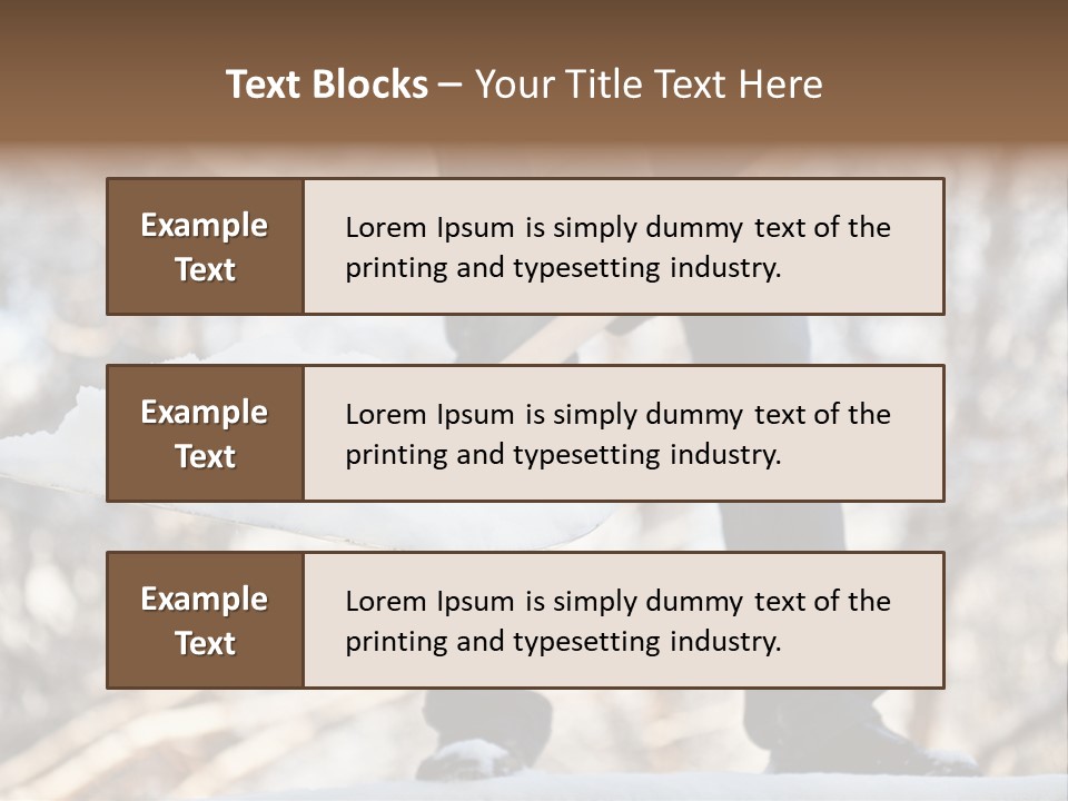 Preschooler Voice Warning PowerPoint Template