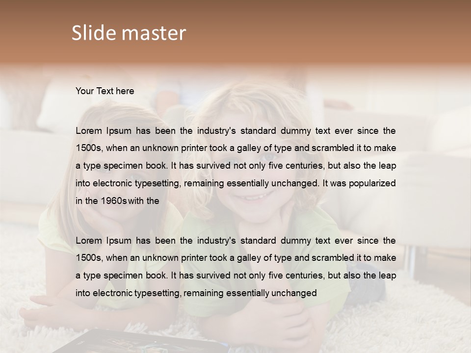 Modern Digital Happy PowerPoint Template