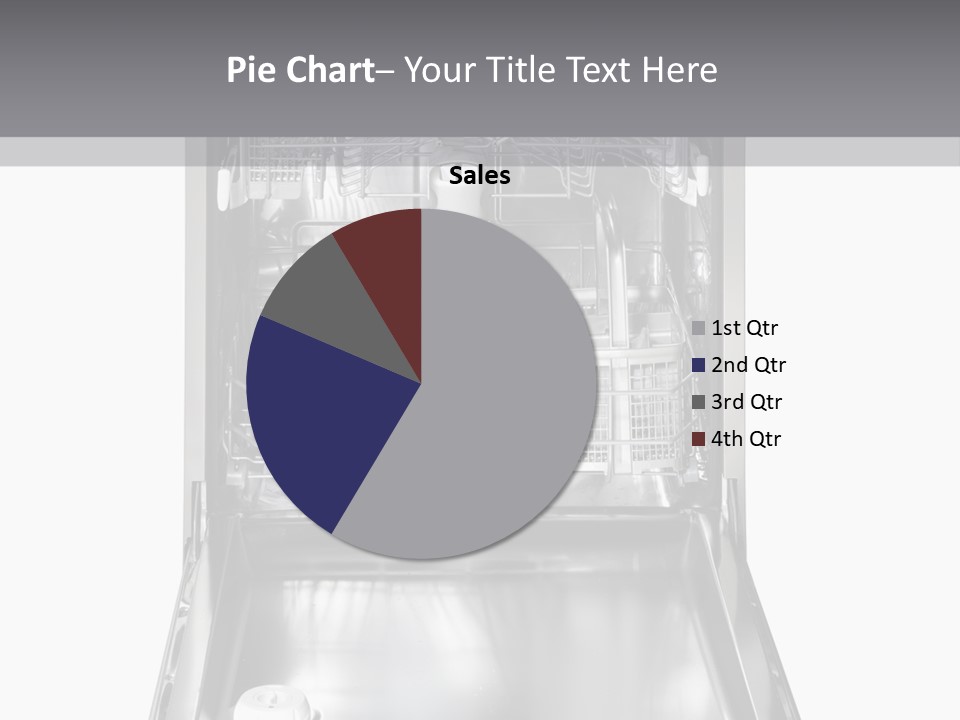 Dishwasher Cleaner Open PowerPoint Template