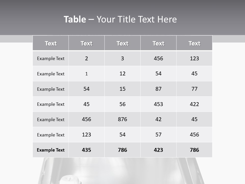 Dishwasher Cleaner Open PowerPoint Template