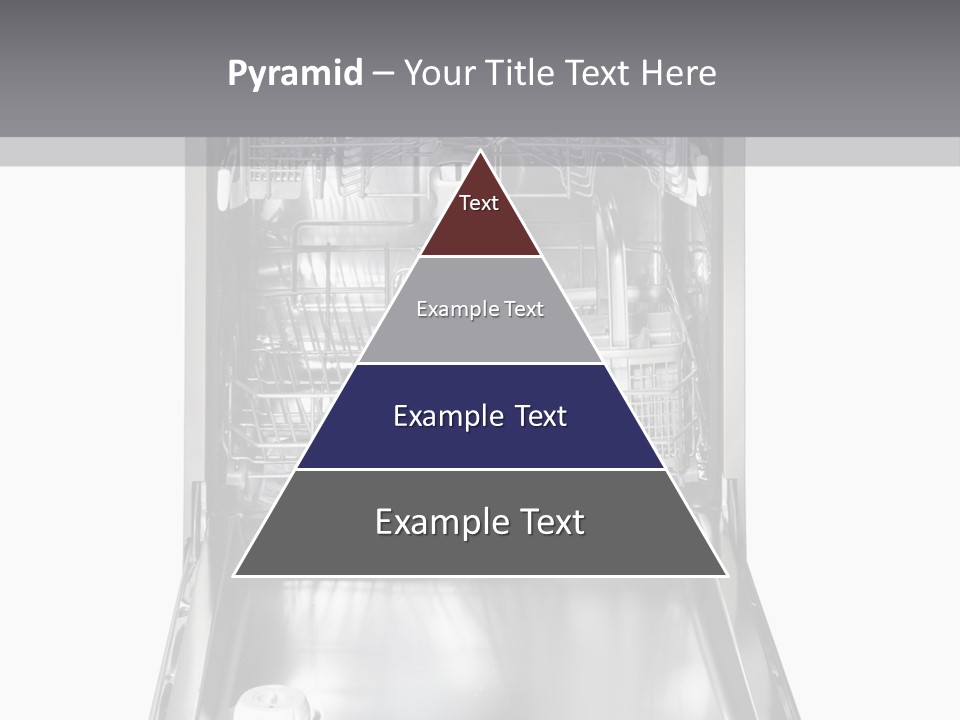 Dishwasher Cleaner Open PowerPoint Template