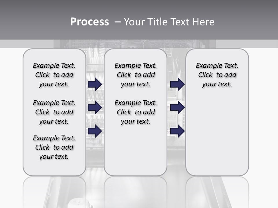 Dishwasher Cleaner Open PowerPoint Template
