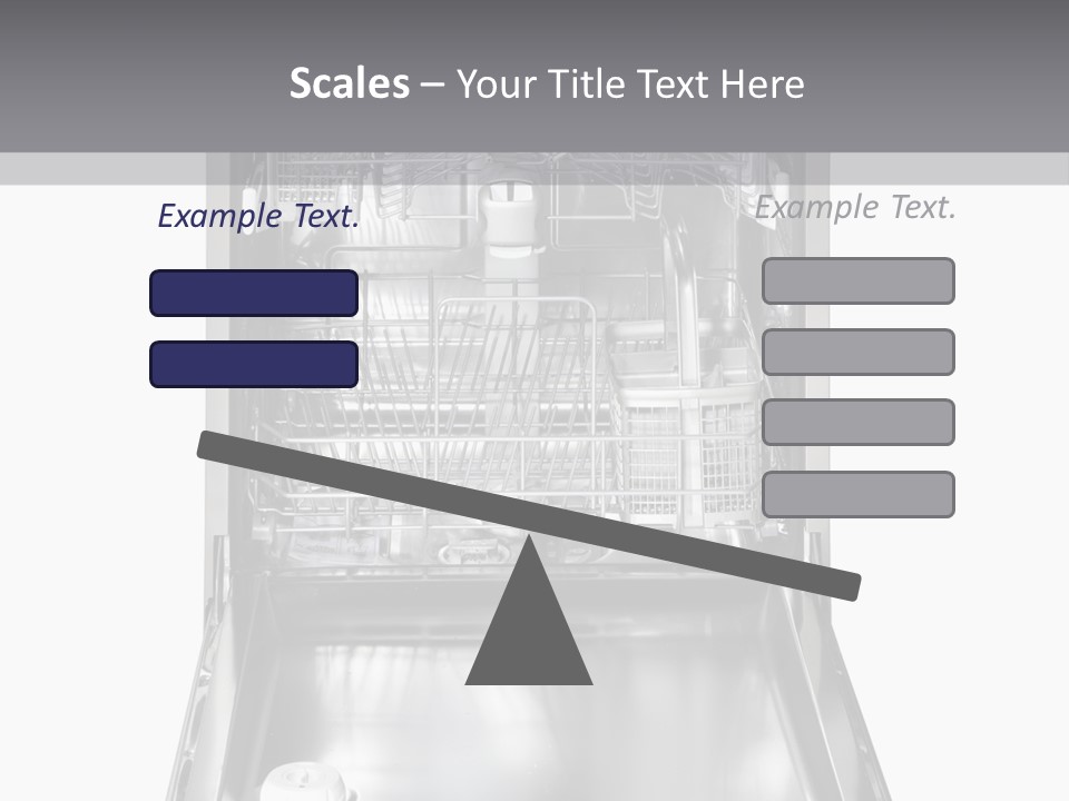 Dishwasher Cleaner Open PowerPoint Template