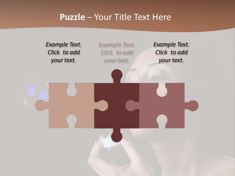 Fresh Passion Lady PowerPoint Template