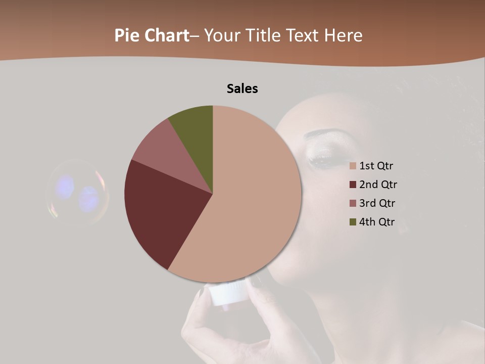 Fresh Passion Lady PowerPoint Template