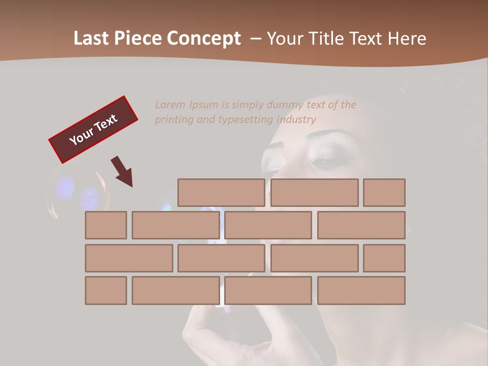 Fresh Passion Lady PowerPoint Template