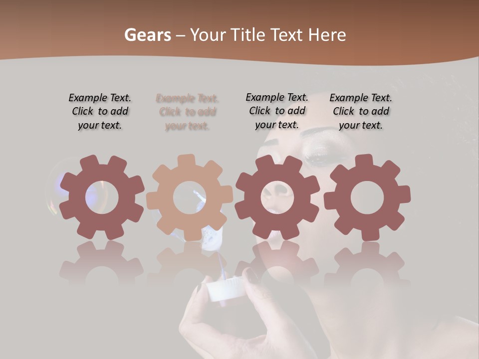 Fresh Passion Lady PowerPoint Template