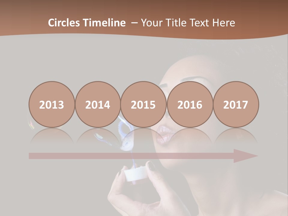 Fresh Passion Lady PowerPoint Template