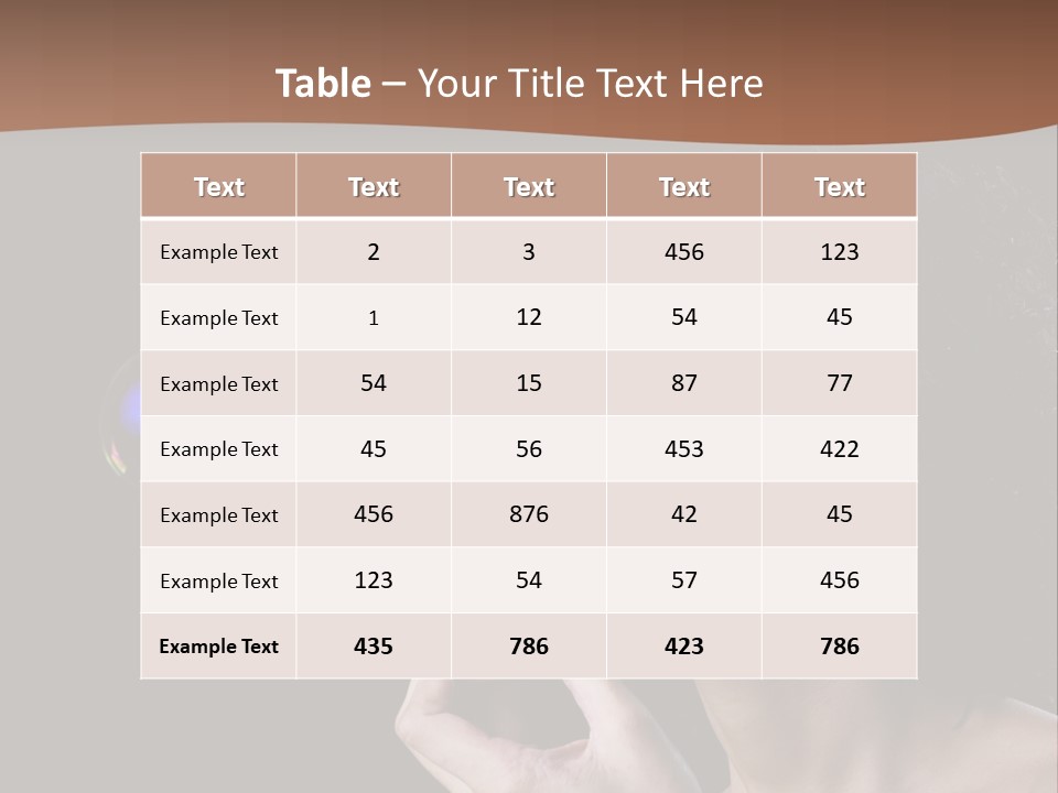 Fresh Passion Lady PowerPoint Template