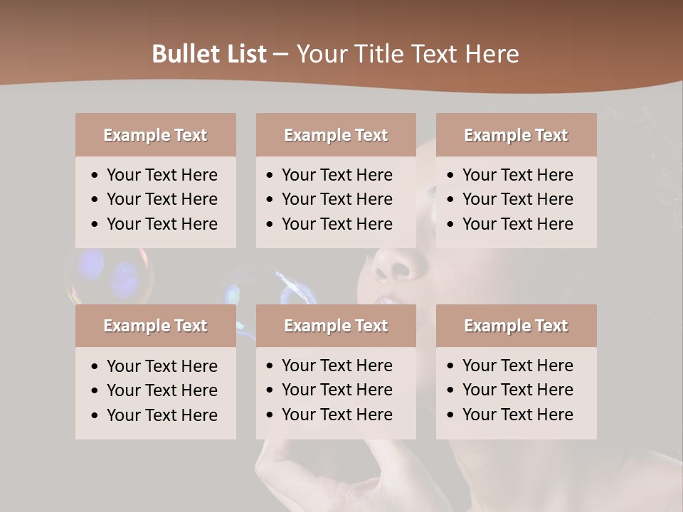 Fresh Passion Lady PowerPoint Template