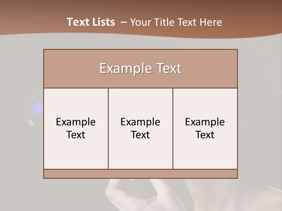Fresh Passion Lady PowerPoint Template