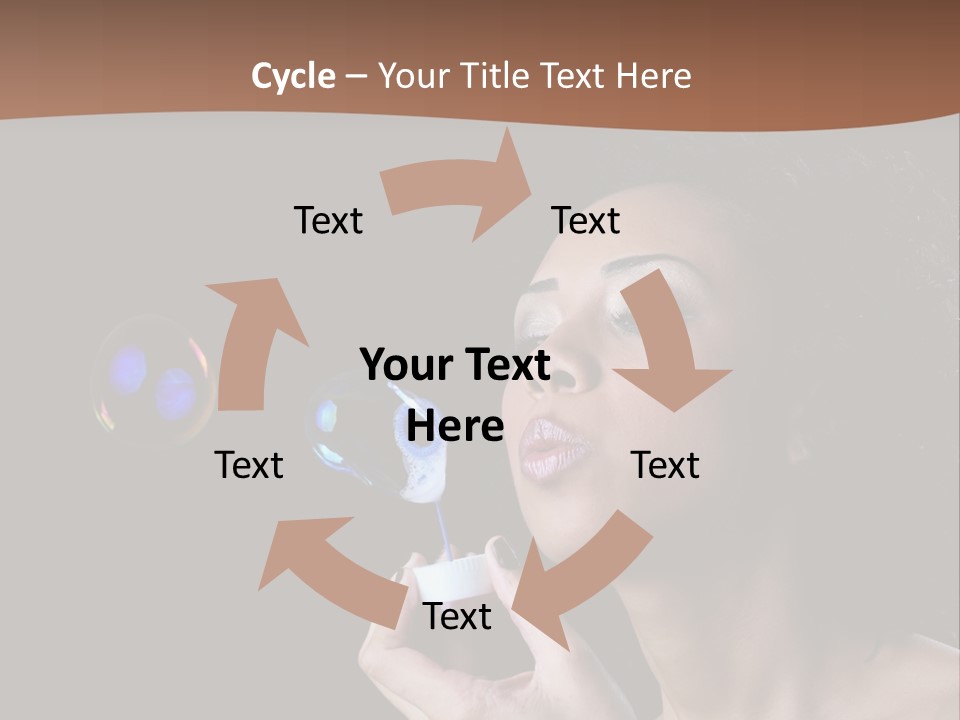 Fresh Passion Lady PowerPoint Template