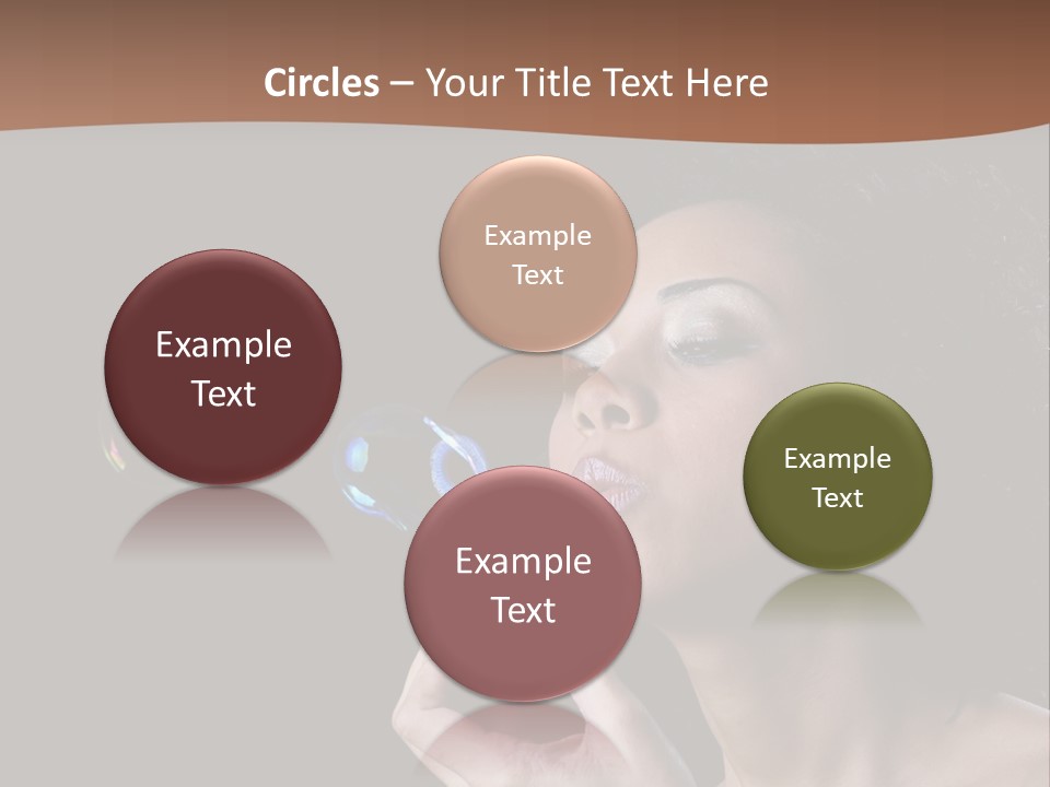 Fresh Passion Lady PowerPoint Template