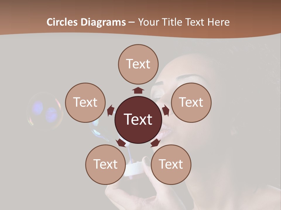 Fresh Passion Lady PowerPoint Template