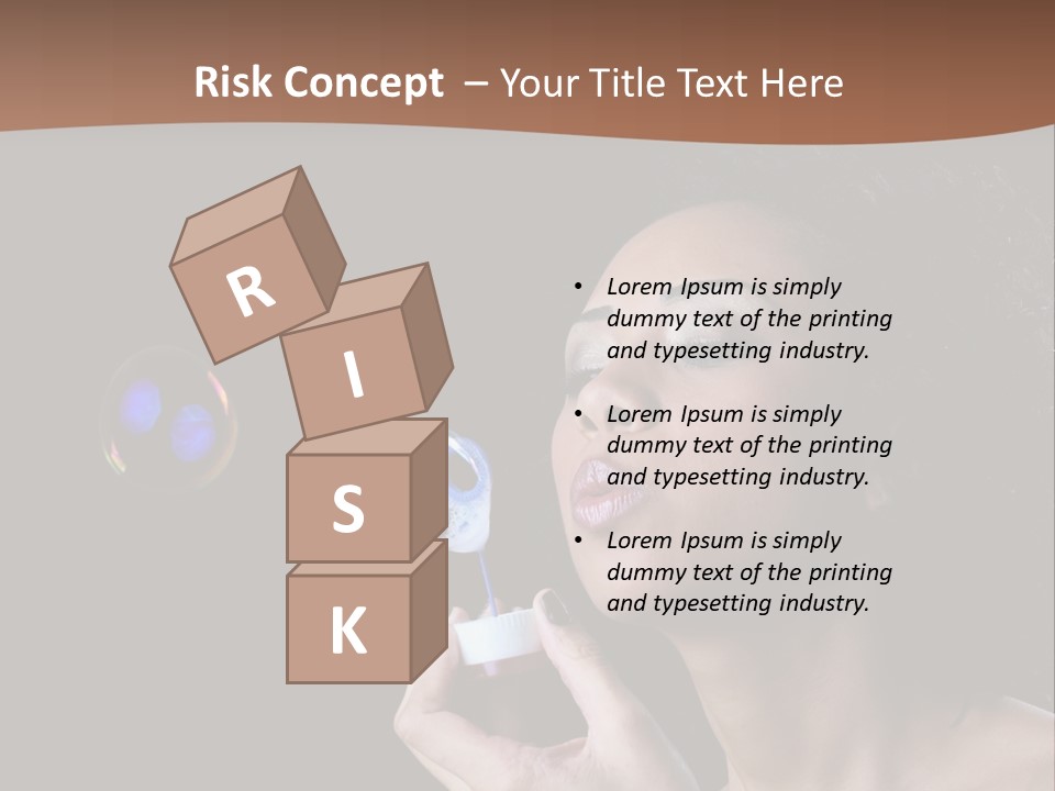 Fresh Passion Lady PowerPoint Template