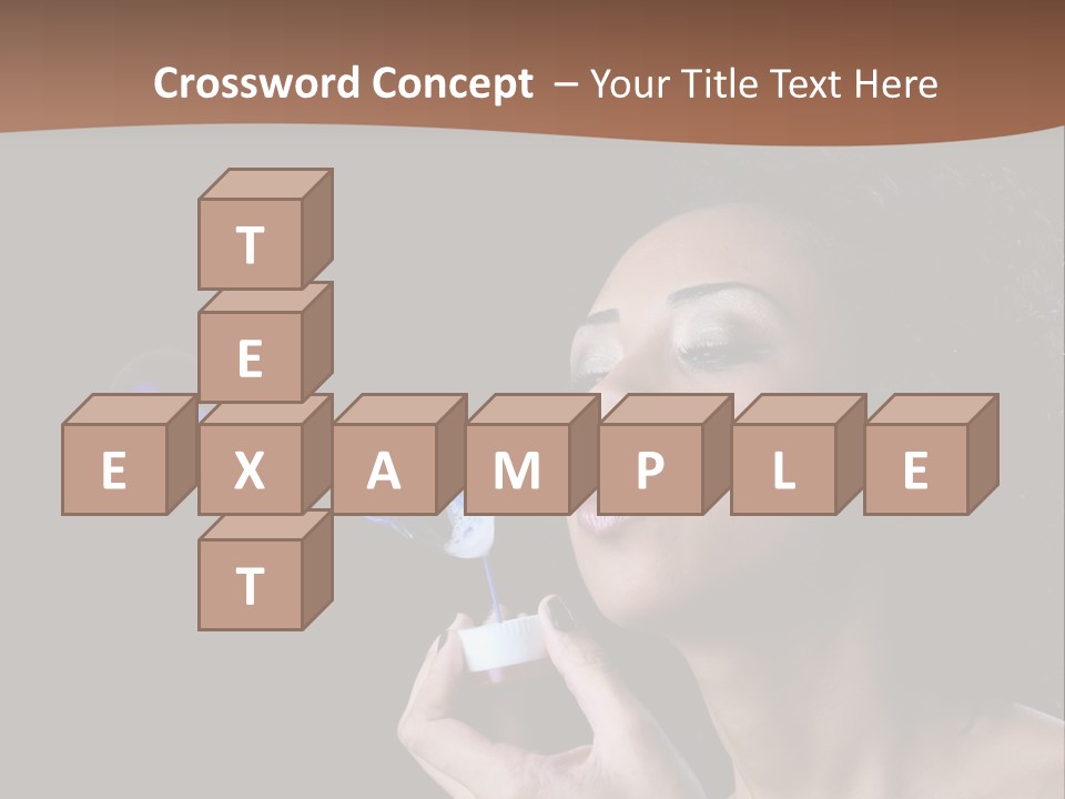 Fresh Passion Lady PowerPoint Template