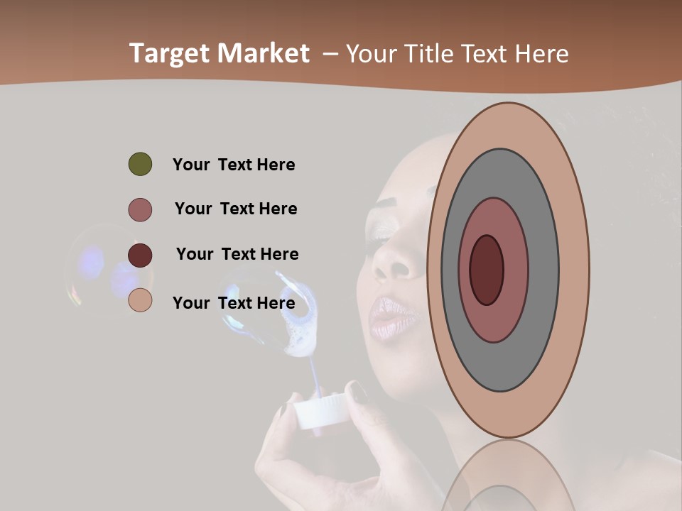 Fresh Passion Lady PowerPoint Template