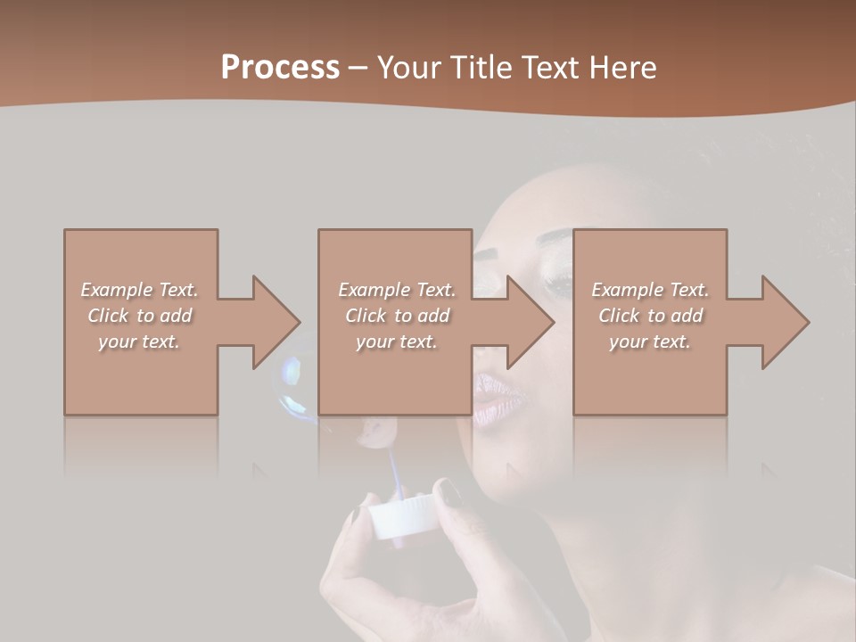 Fresh Passion Lady PowerPoint Template