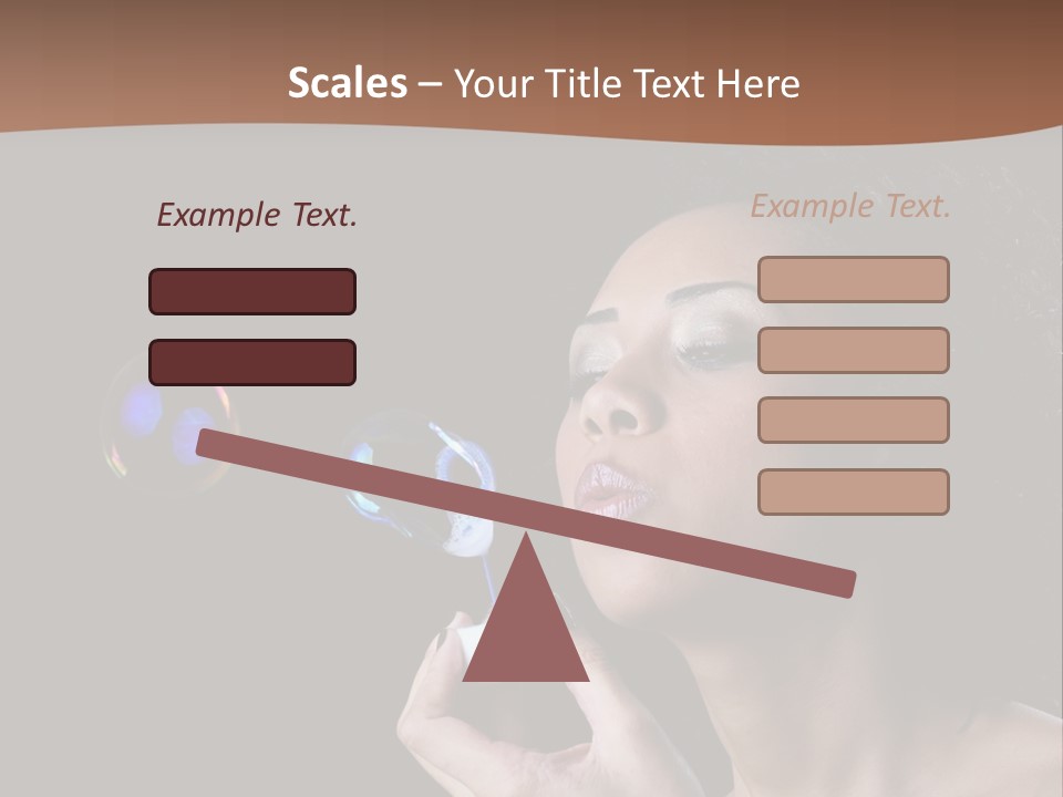 Fresh Passion Lady PowerPoint Template