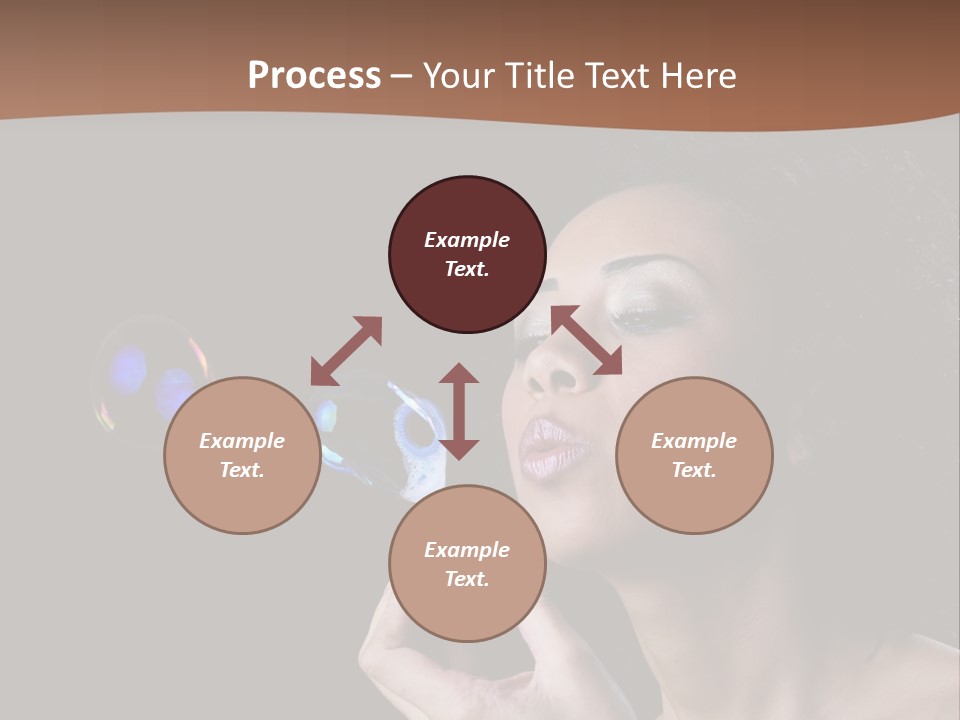 Fresh Passion Lady PowerPoint Template