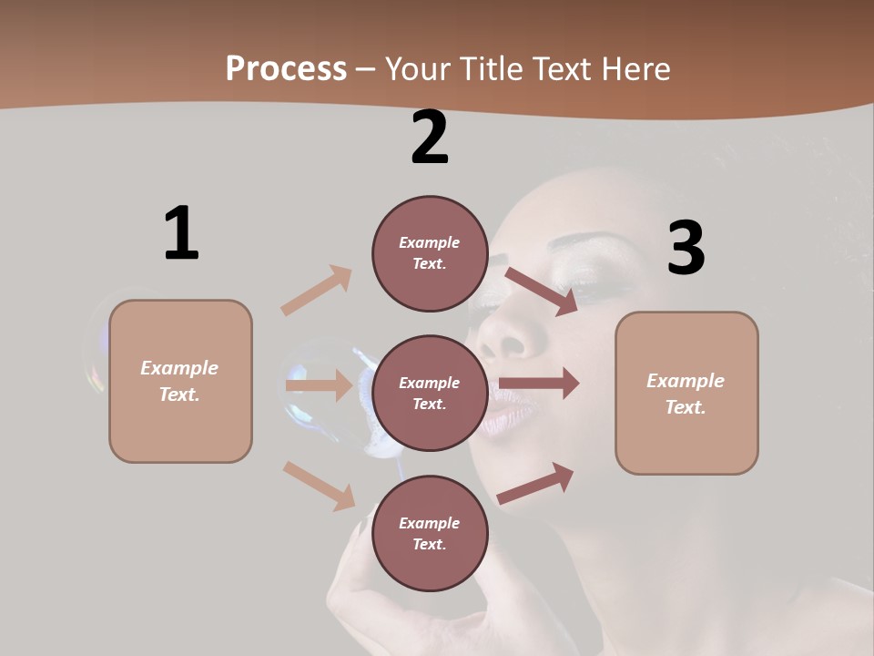 Fresh Passion Lady PowerPoint Template