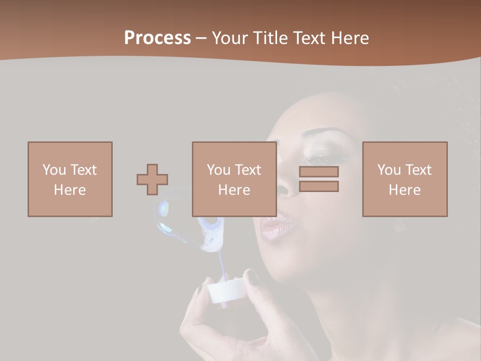 Fresh Passion Lady PowerPoint Template