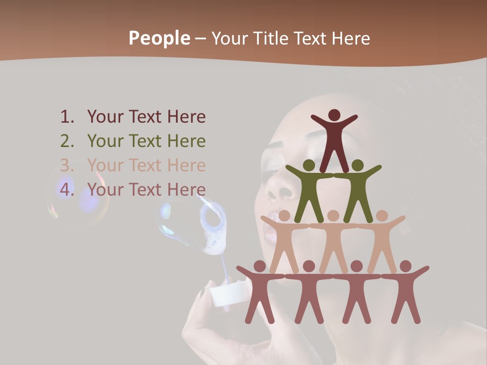 Fresh Passion Lady PowerPoint Template