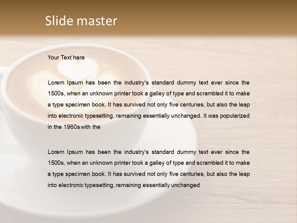 Freshness Foam Latt PowerPoint Template