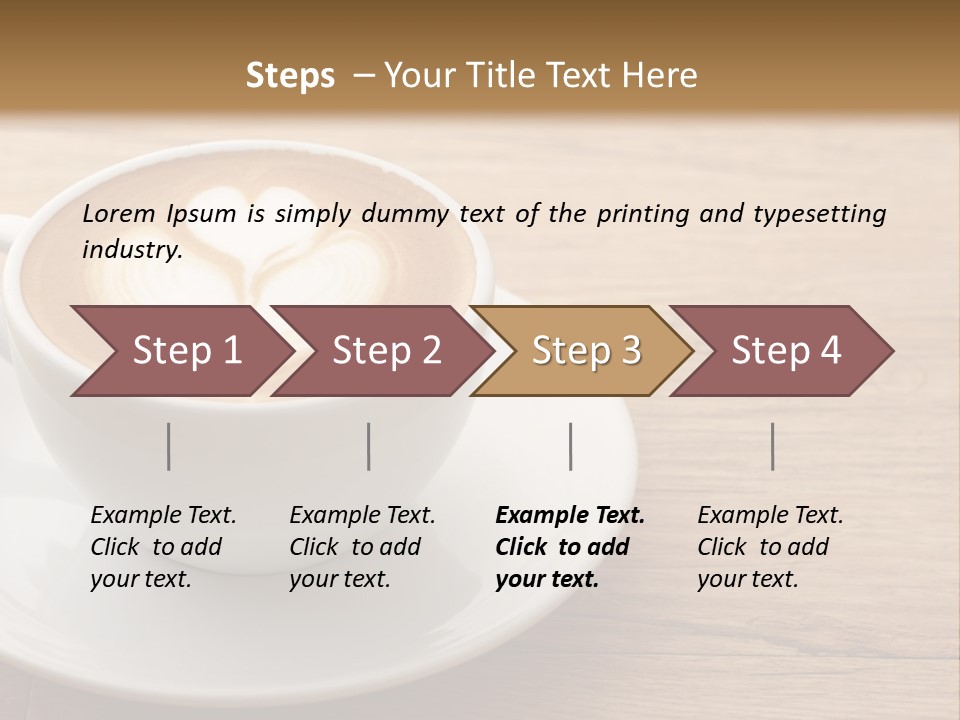 Freshness Foam Latt PowerPoint Template