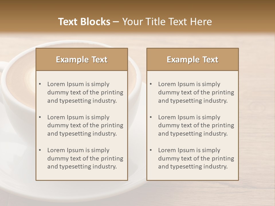 Freshness Foam Latt PowerPoint Template